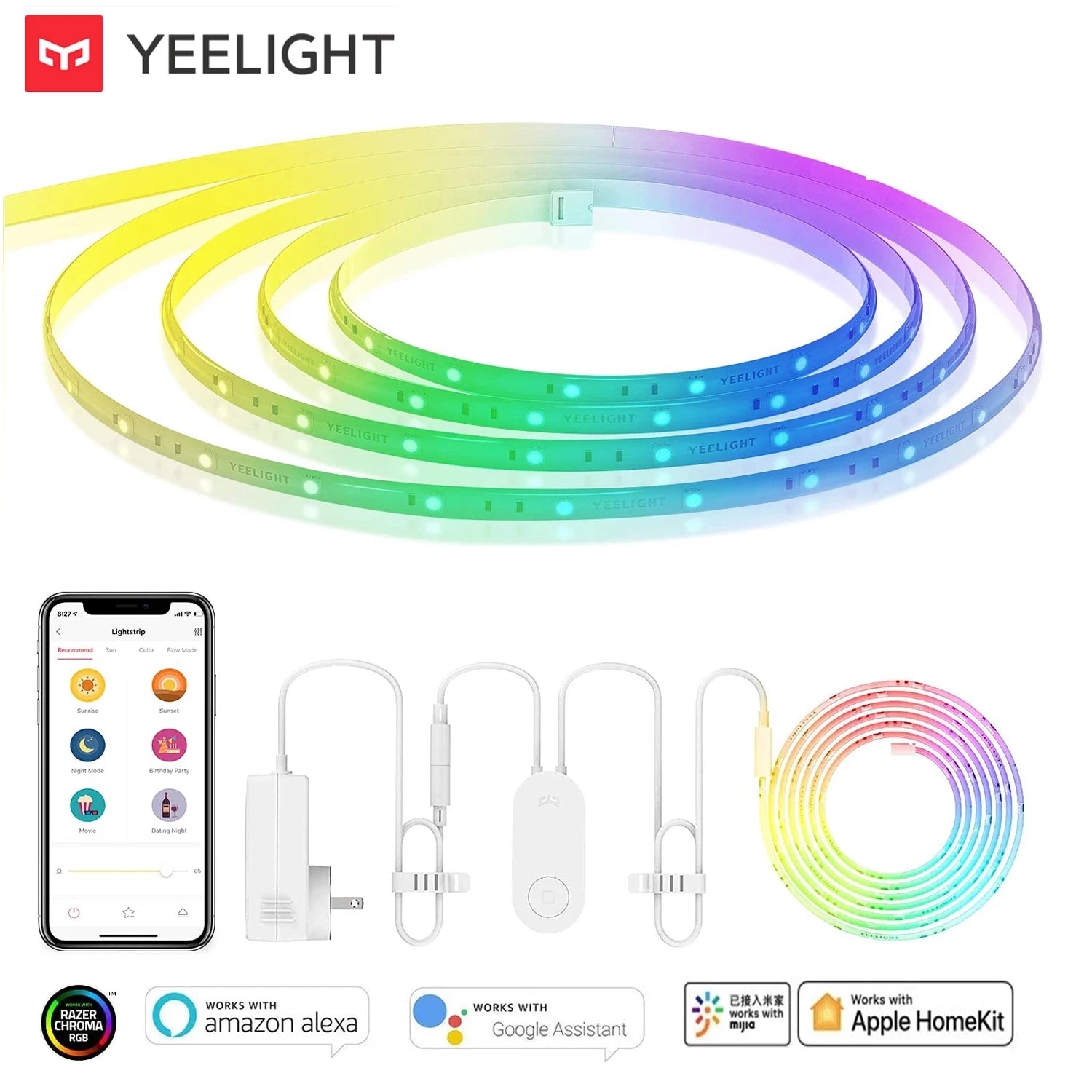 Yeelight Smart RGB WiFi Light Strip