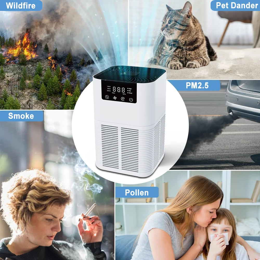 HEPA Air Purifier with Aromatherapy