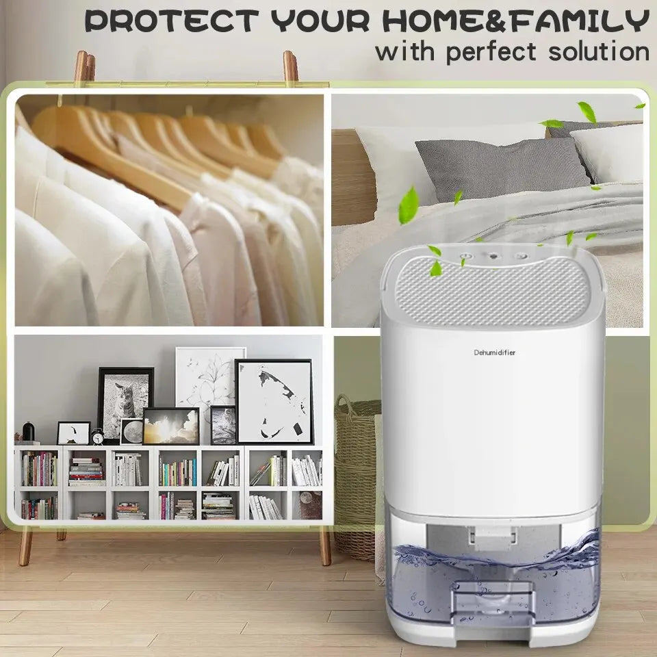 Mini Silent Dehumidifier for Home Office
