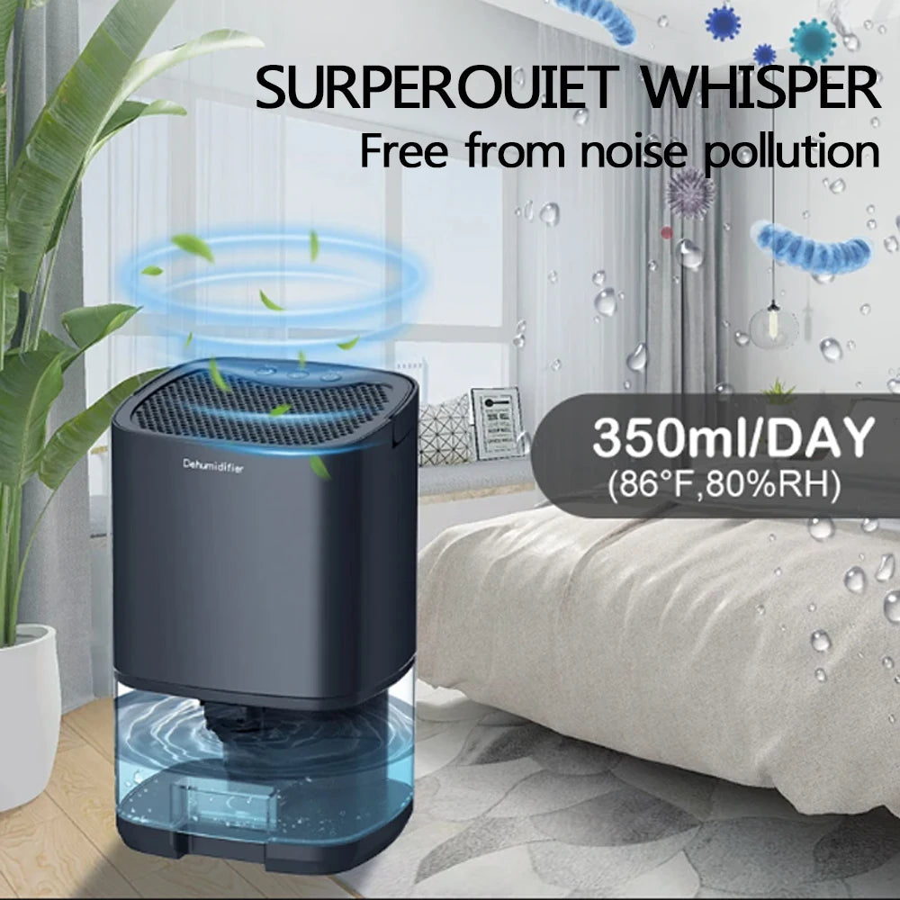 Mini Silent Dehumidifier for Home Office