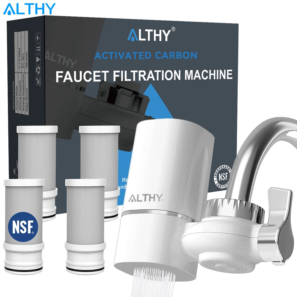 NSF Certified Kitchen Faucet Water Filter