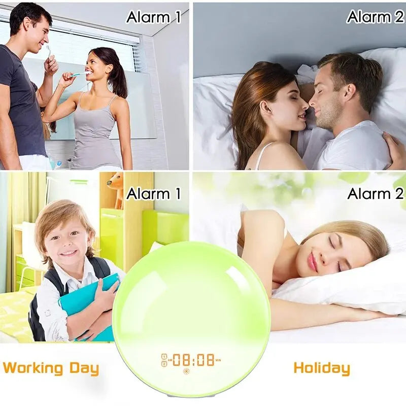 Sunrise Wake Up Light Alarm Clock